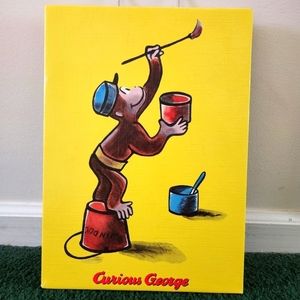 Curious George Wall Print